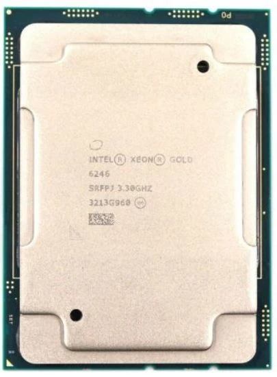 Xeon Gold 6246 12C 3.3Ghz 24.75MB 165W Processor