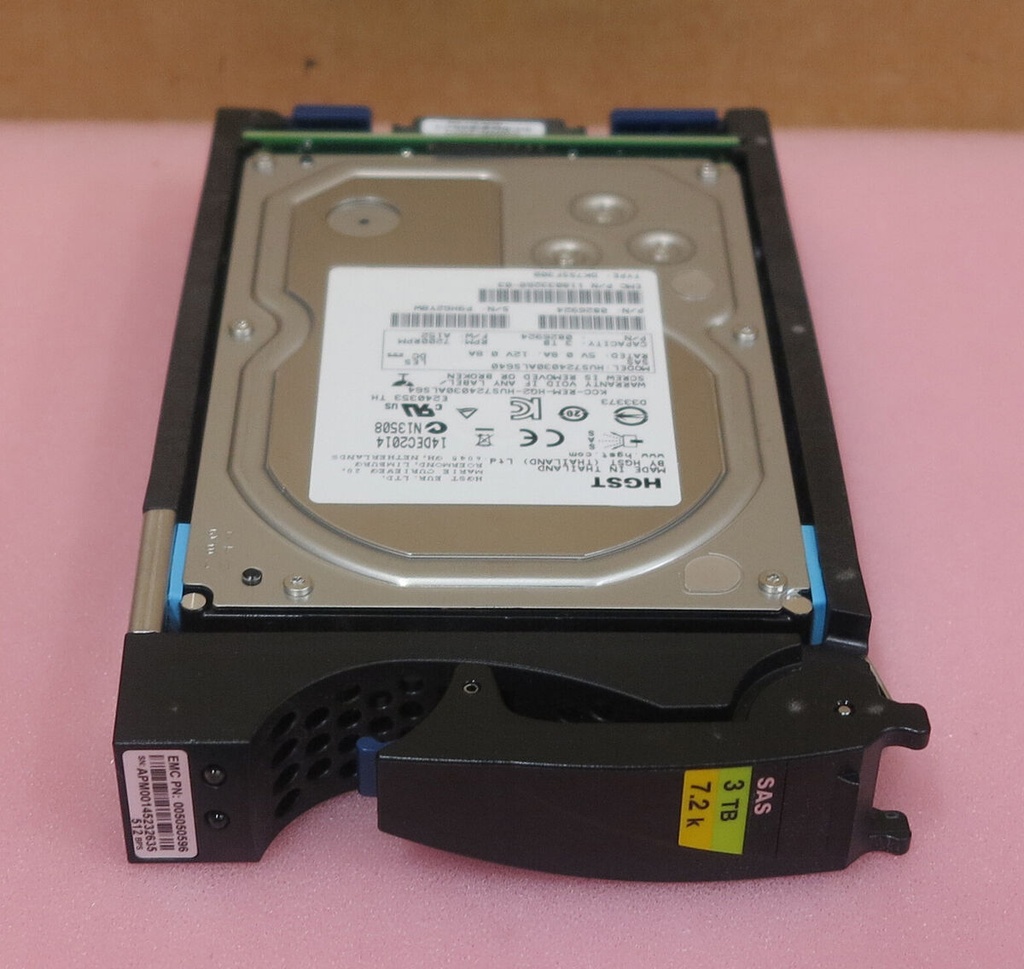 EMC 3TB 7.2K DISK SAS-600 3.5