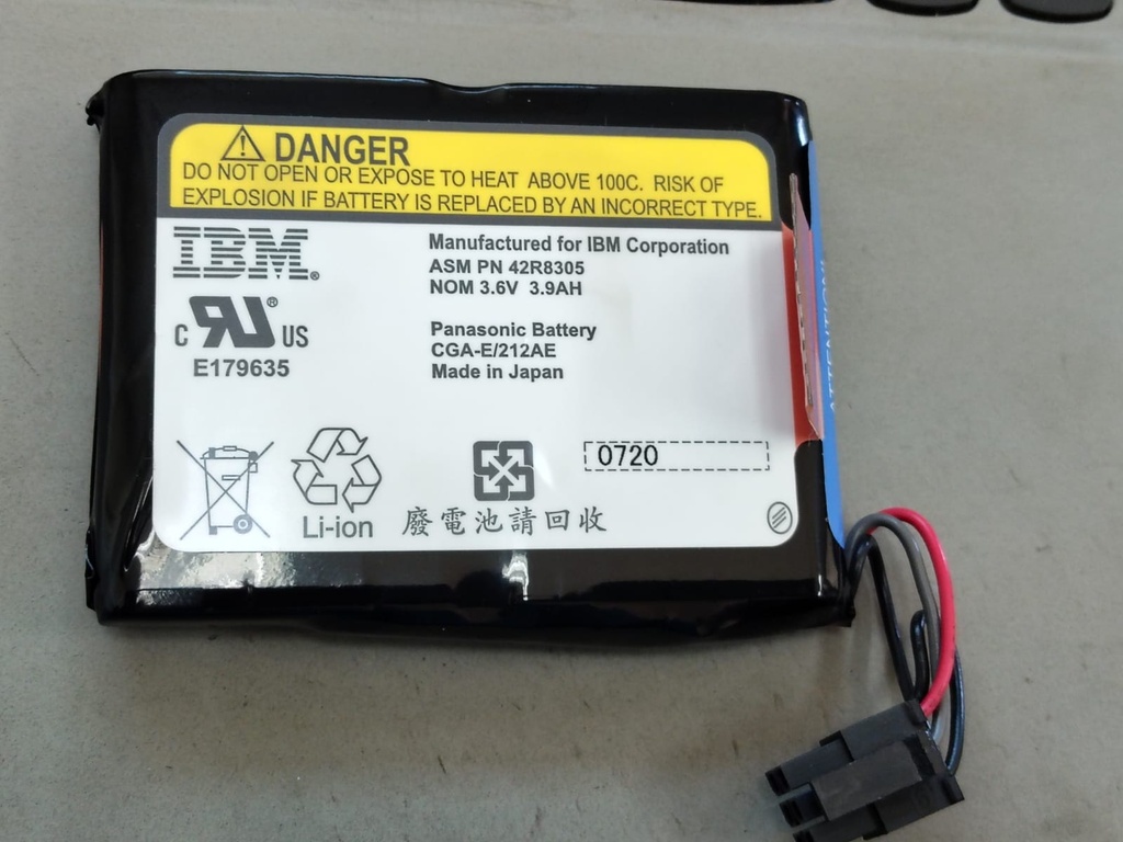 IBM RAID Controller Battery for 2780, 5580, 5708, 5780