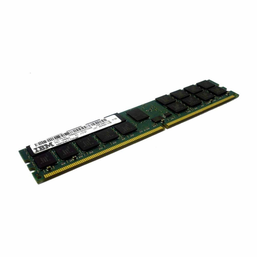 2 GB DDR2 Main Storage (2 x 1GB DIMMs: 533MHz