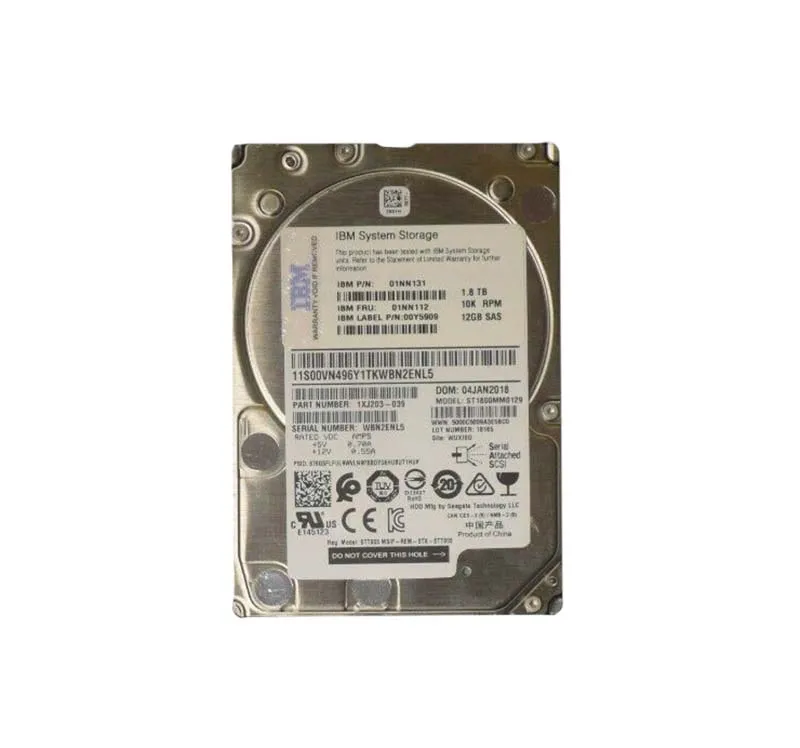 1.8Tb 10K 12Gbps 2.5in SAS 2.5" HDD