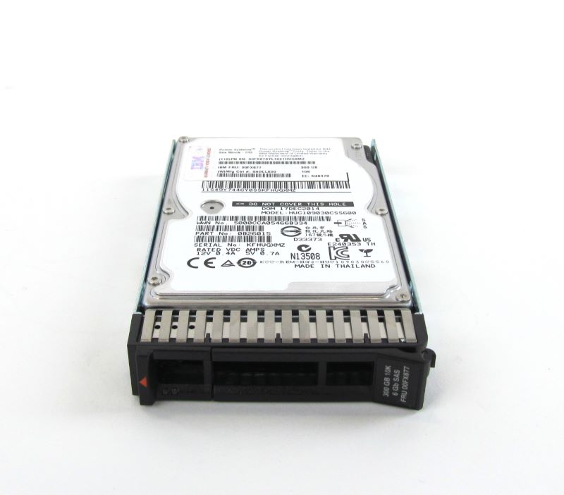 IBM 300GB 10000RPM SAS 6Gb/s Hot-Swappable 2.5-Inch Hard Dri