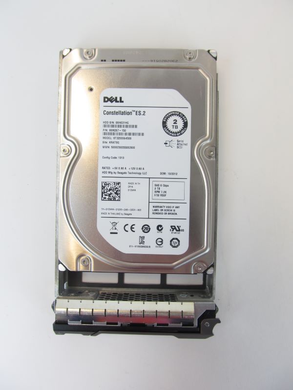 Dell 2TB SAS 7200RPM 6GBPS Hard Disk Drive
