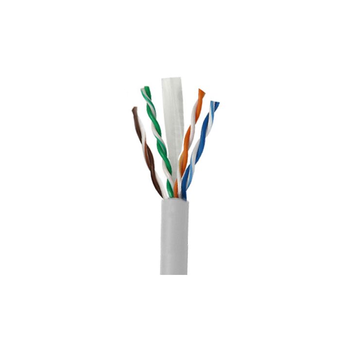 caja de cable UTP CAT 6 23 AWG GRIS 305. MTS.
