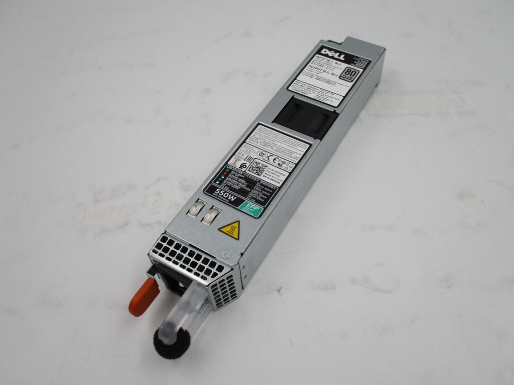 550W 80+ Platinum AC power supply for PowerEdge R320 and R420