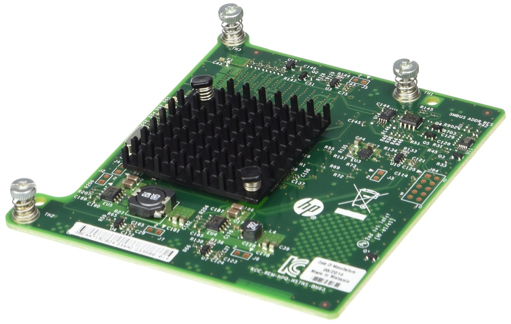 HPE 366M Network Adapter Components