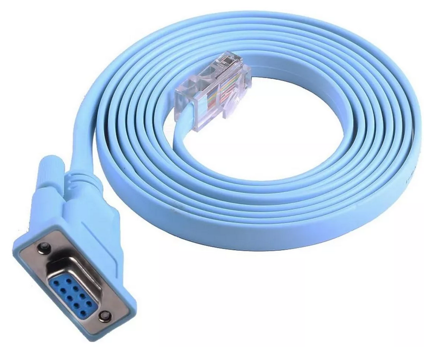 Cable Consola Red Rj45 A Serial Rs232 1.8mts