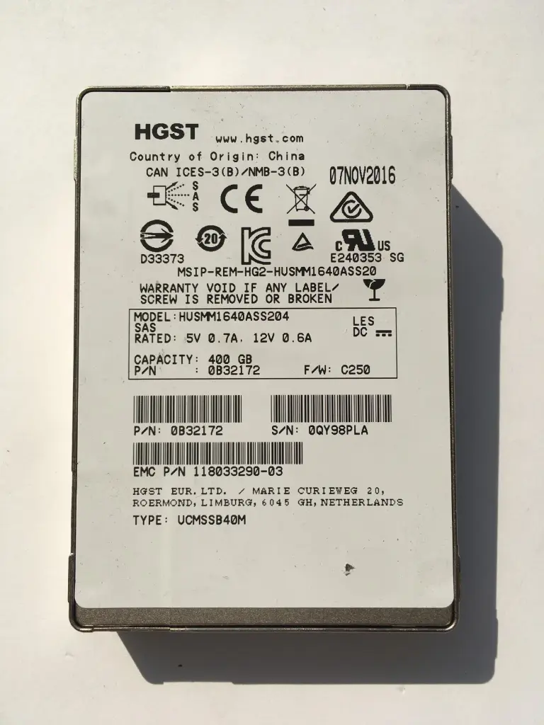 EMC400 EMC 400GB SAS SSD 