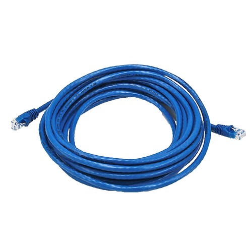HP Compatible 20 Cat5e Patch Cable RJ45-RJ45-Blue 