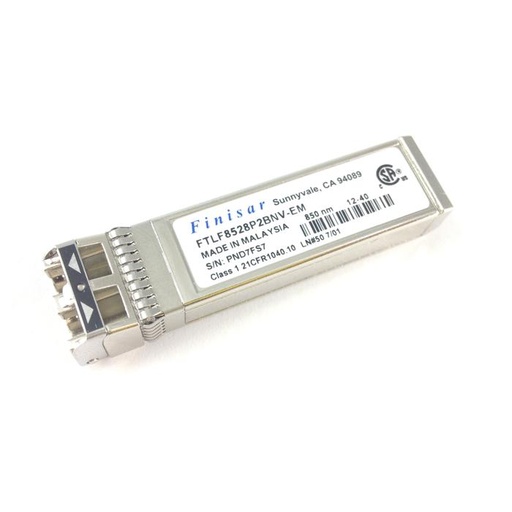 [FTLF8528P2BNV-EM] Finisar 8GB 850nm Fiber Channel FC SFP+
