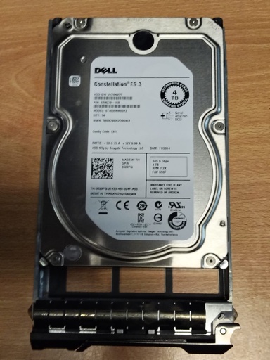 [0529FG] 4TB 7.2K 6G 128MB Cache 3.5" SAS HDD Hard Drive