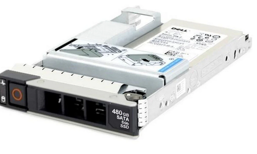 [J3X0J] Dell 2.5" 480GB SATA 6Gbps MU 512e 3 DWPD SSD w/ Hybrid 3.5" Carrier