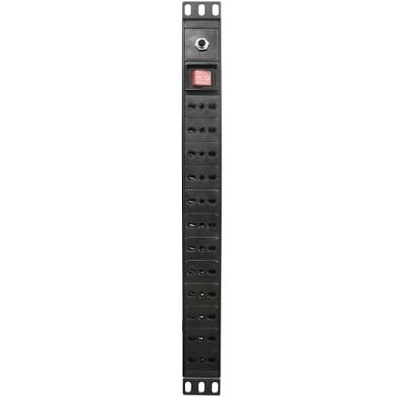 [P03901] TX PDU 12 ENCHUFES 10A HORIZ/VERT INTERRUPTOR X 3 MTS