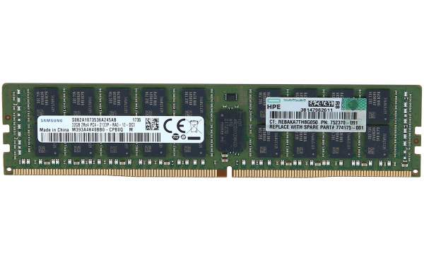 32GB (1x32GB) Dual Rank x4 DDR4-2133