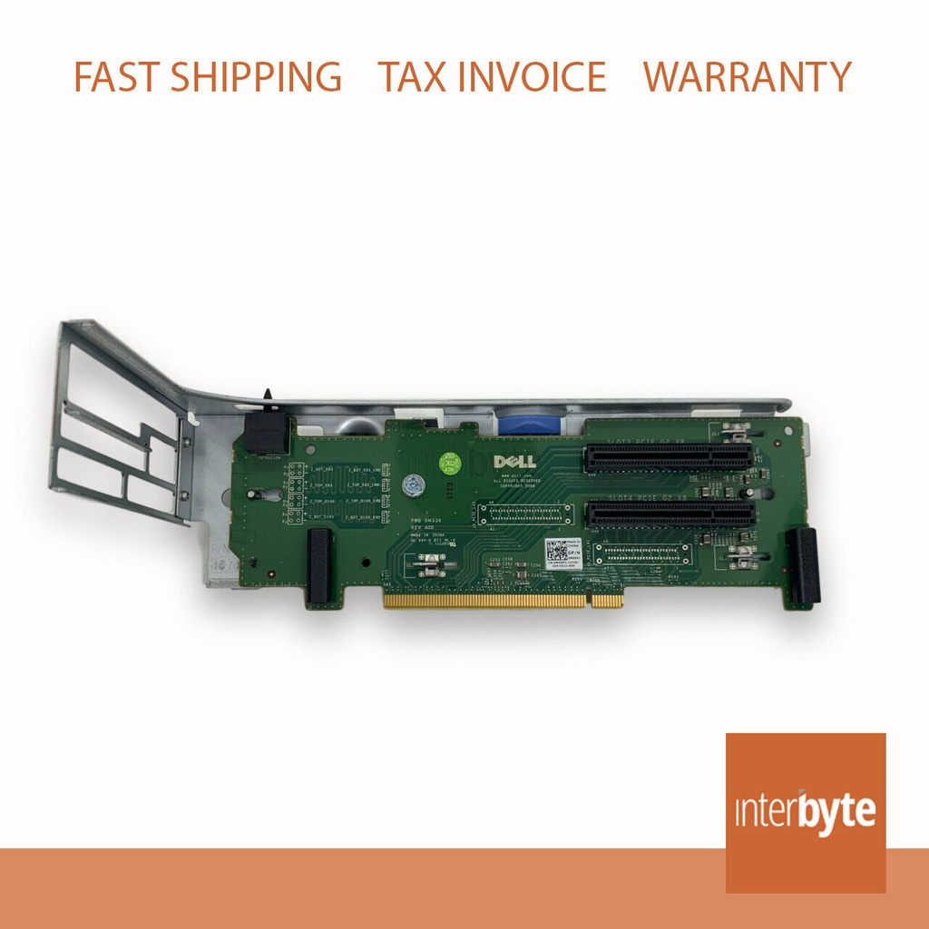 F367K DELL RISER LEFT 2X8 PCI-E R710 MX843  SERVER CARD