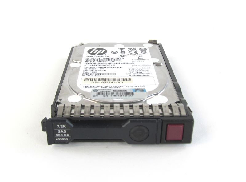 HP G8 G9 500-GB 6G 7.2K 2.5 SAS