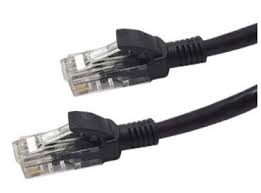  CABLES DE RED TIPO PATCH CORD CAT 6 0,60 mts Negro