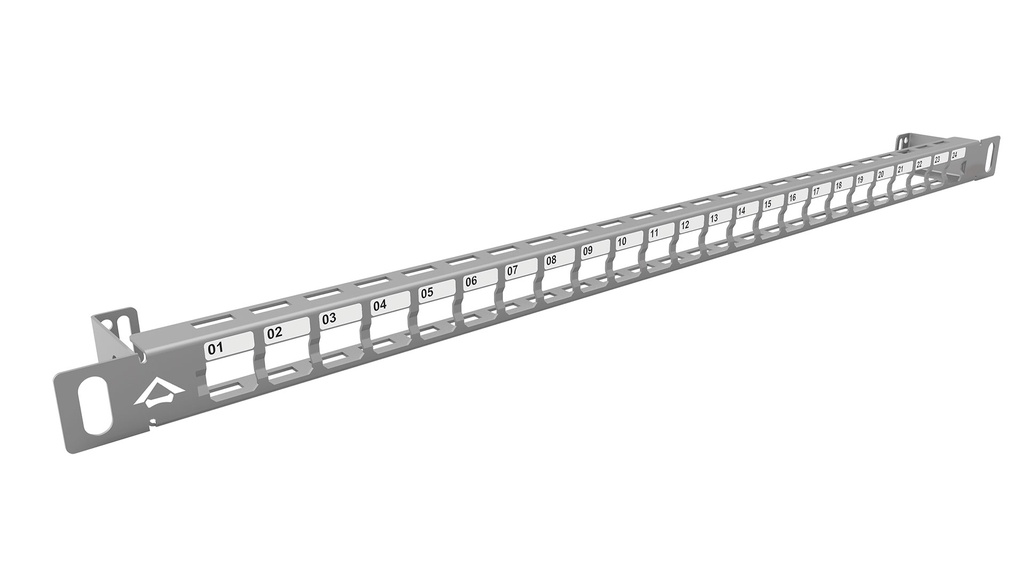 PATCH PANEL DESCARGADO 24P 1/2U BLINDADO