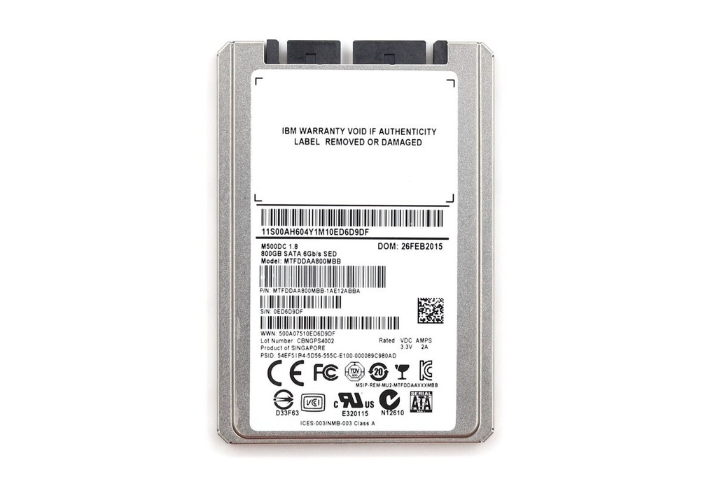 IBM 177GB 1.8" SSD Module with eMLC (AIX/Linux)