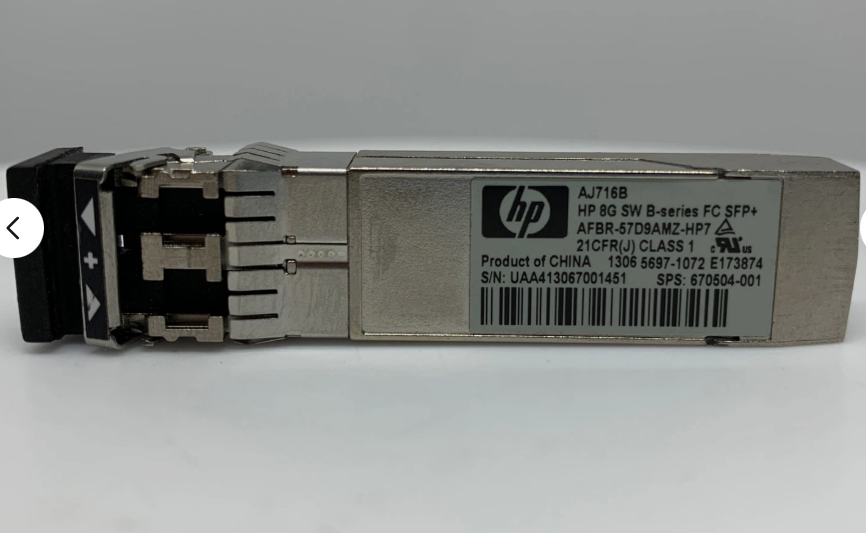 HP 8G SW B series Transceiver GBIC  21CFR