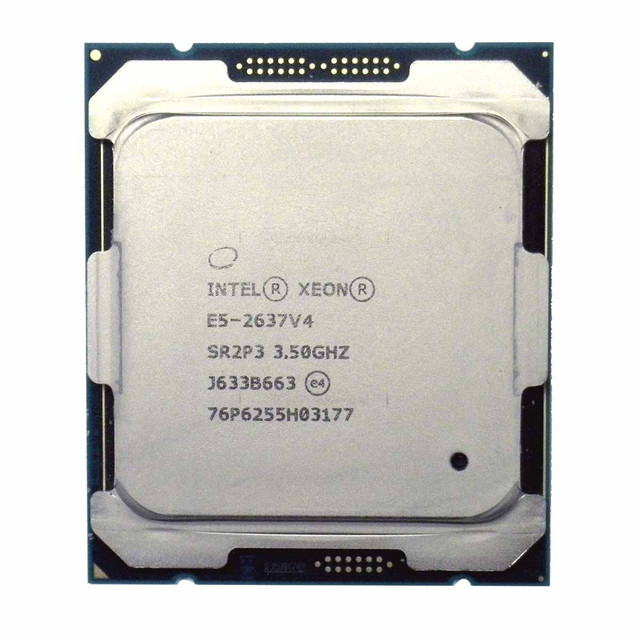 Xeon E5-2637V4 4C 3.5GHz 15MB 135W CPU 