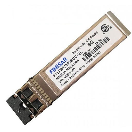 [FTLF8528P3BCV-QL] QLOGIC FINISAR 8GB  850NM FC SFP+ OPTIC TRANSCEIVER 8G