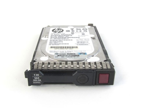 [653953-001] HP G8 G9 500-GB 6G 7.2K 2.5 SAS