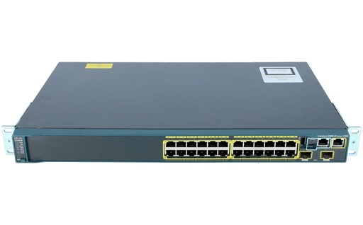 [WS-C2960S-24TD-L] Cisco Catalyst 2960S 24 Port Eth Flexstack Switch