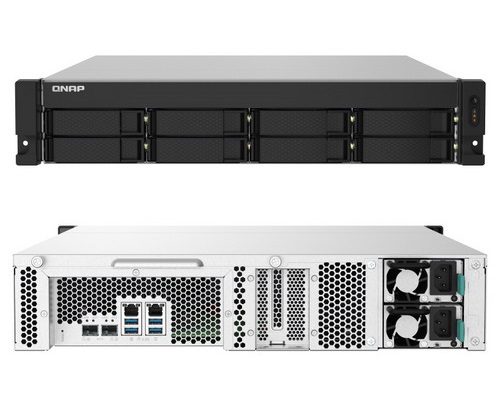 [TS-832PXU-RP-4G] QNAP TS-832PXU-RP-4G 2U 8Bay 1.7GHZ QC 2x10Gb