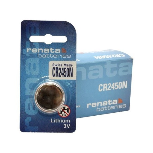 [CR2450N] Pila Panasonic de Litio tipo Botón 3v 5