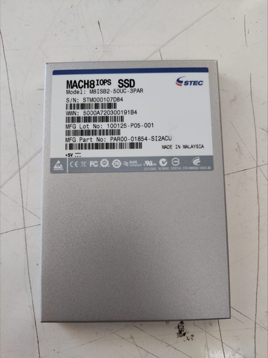 [PAR00-01854-SI2ACU] HP M8ISB2-50UC 50GB 2.5" SSD  STM00012B1B4